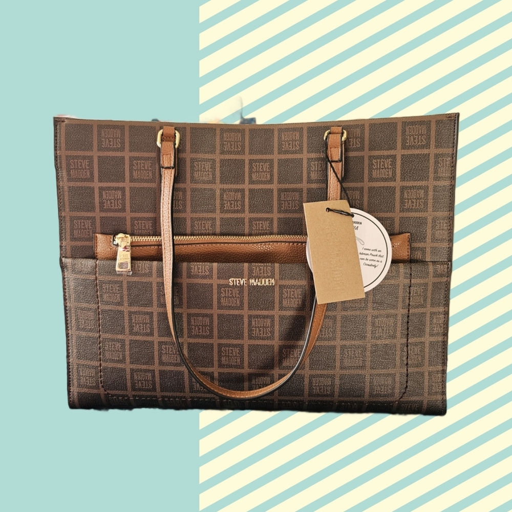 2pcd Steve Madden Tote Bag and Crossbody